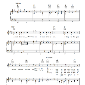 Jo Stafford A-round The Corner (Be-neath The Berry Tree) Musik Noten - Piano, Vocal & Guitar Chords - 43483-0