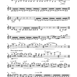 Joan Tower String Force Musik Noten - Violin Solo - 119271-0