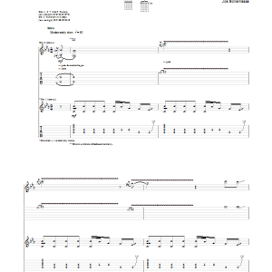 Joe Bonamassa Black Lung Heartache Musik Noten - Guitar Tab - 88503-0