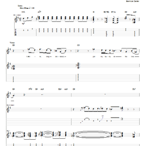 Joe Bonamassa Long Distance Blues Musik Noten - Guitar Tab - 71438-0