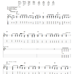 Joe Bonamassa My Mistake Musik Noten - Guitar Tab - 62471-0