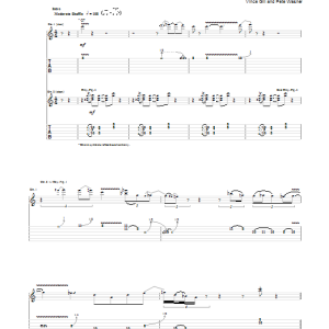 Joe Bonamassa Sweet Rowena Musik Noten - Guitar Tab - 88509-0