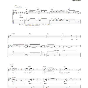 Joe Bonamassa The Last Matador Of Bayonne Musik Noten - Guitar Tab - 88507-0
