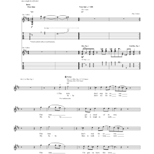 Joe Bonamassa This Train Musik Noten - Guitar Tab - 165307-0