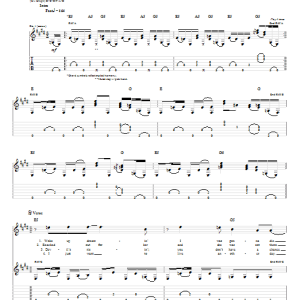 Joe Bonamassa Woke Up Dreaming Musik Noten - Guitar Tab - 62621-0
