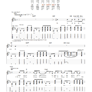 Joe Brooks Superman Musik Noten - Guitar Tab - 74386-0