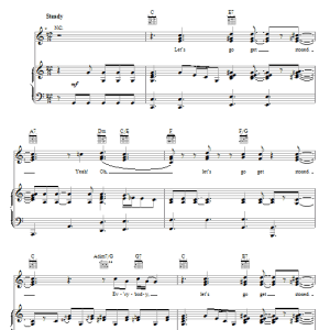 Joe Cocker Let's Go Get Stoned Musik Noten - Piano, Vocal & Guitar Chords - 70676-0