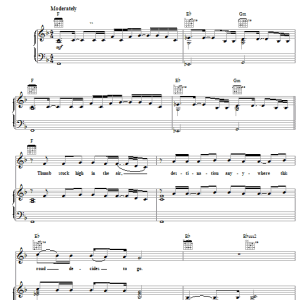 Joe Diffie In Another World Musik Noten - Piano, Vocal & Guitar Chords - 19251-0