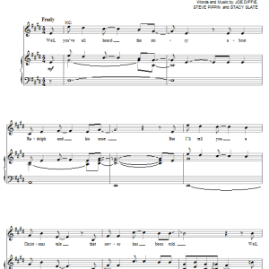 Joe Diffie Leroy The Redneck Reindeer Musik Noten - Piano, Vocal & Guitar Chords - 56034-0