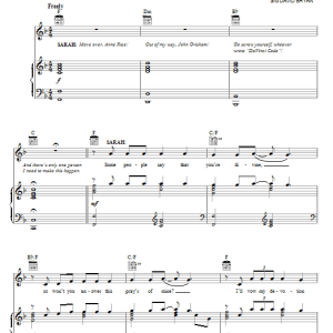 Joe DiPietro Choose Me, Oprah! Musik Noten - Piano, Vocal & Guitar Chords - 76974-0