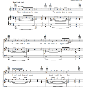 Joe DiPietro Evil Is Hot Musik Noten - Piano, Vocal & Guitar Chords - 76973-0