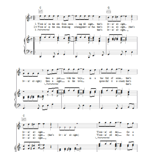 Joe Fagin That's Livin' Alright (theme from Auf Wiedersehen Pet) Musik Noten - Piano, Vocal & Guitar Chords - 37150-0