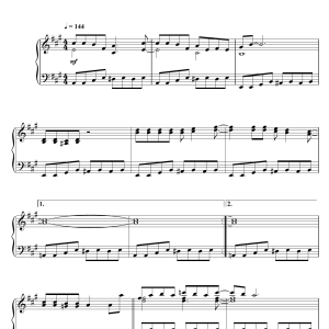 Joe Hisaishi My Neighbour Totoro (Catbus) Musik Noten - Piano Solo - 107123-0