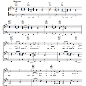 Joe Nichols Gimme That Girl Musik Noten - Piano, Vocal & Guitar Chords - 74715-0