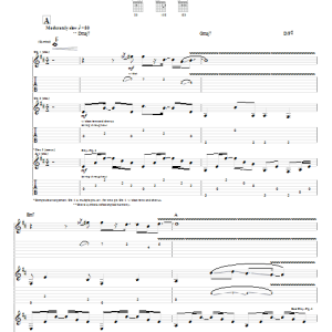 Joe Satriani A Love Eternal Musik Noten - Guitar Tab - 64877-0