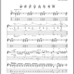 Joe Satriani Back To The Shalla-Bal Musik Noten - Guitar Tab - 71487-0