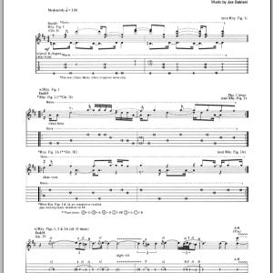 Joe Satriani Banana Mango II Musik Noten - Guitar Tab - 71695-0