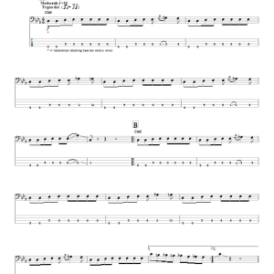 Joe Satriani Cool #9 Musik Noten - Bass Guitar Tab - 64865-0