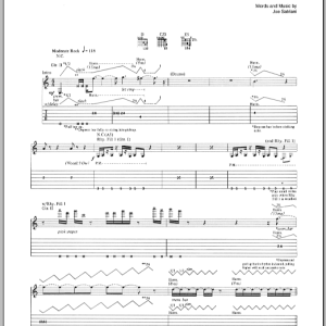 Joe Satriani Crazy Musik Noten - Guitar Tab - 71694-0