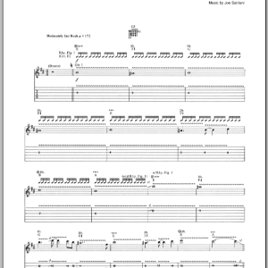 Joe Satriani Dweller On The Threshold Musik Noten - Guitar Tab - 71692-0