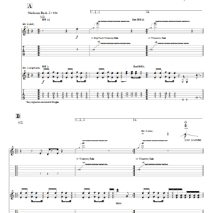 Joe Satriani Gnaahh Musik Noten - Guitar Tab - 64886-0