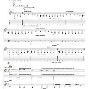 Joe Satriani Hands In The Air Musik Noten - Guitar Tab - 64888-0