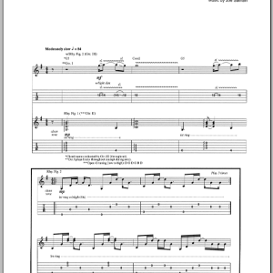 Joe Satriani Home Musik Noten - Guitar Tab - 71671-0