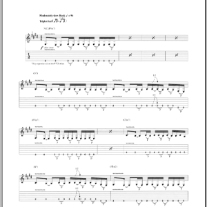 Joe Satriani House Full Of Bullets Musik Noten - Guitar Tab - 71665-0