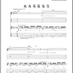 Joe Satriani I Believe Musik Noten - Guitar Tab - 71490-0