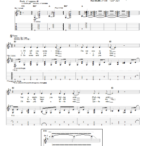 Joe Satriani I Like The Rain Musik Noten - Guitar Tab - 64867-0