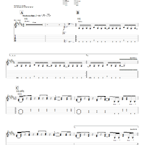 Joe Satriani Light Years Away Musik Noten - Guitar Tab - 81161-0