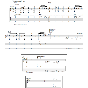 Joe Satriani Mind Storm Musik Noten - Guitar Tab - 64876-0