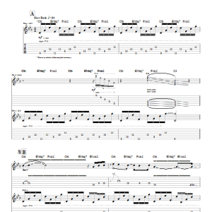 Joe Satriani Mountain Song Musik Noten - Guitar Tab - 64864-0