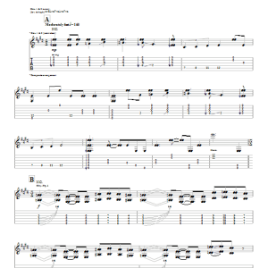 Joe Satriani New Last Jam Musik Noten - Guitar Tab - 64869-0