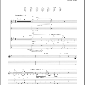 Joe Satriani Psycho Monkey Musik Noten - Guitar Tab - 71687-0
