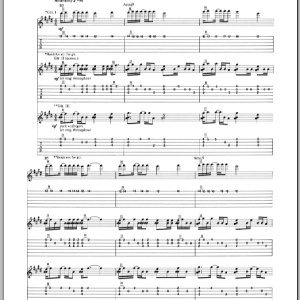 Joe Satriani Rubina's Blue Sky Happiness Musik Noten - Guitar Tab - 71482-0