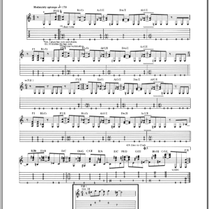 Joe Satriani The Enigmatic Musik Noten - Guitar Tab - 71730-0