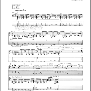 Joe Satriani The Extremist Musik Noten - Guitar Tab - 71484-0
