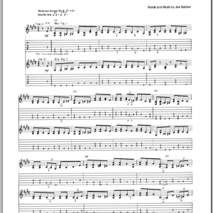 Joe Satriani The Phone Call Musik Noten - Guitar Tab - 71500-0