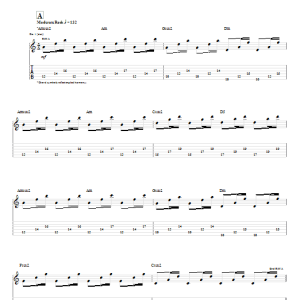Joe Satriani Theme For A Strange World Musik Noten - Guitar Tab - 64897-0