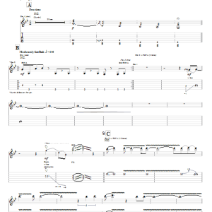 Joe Satriani Wormhole Wizards Musik Noten - Guitar Tab - 81155-0