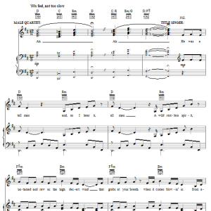 Joel Higgins Johnny Guitar Musik Noten - Piano, Vocal & Guitar Chords - 52602-0