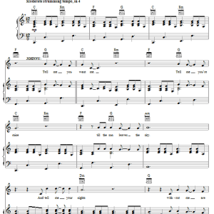 Joel Higgins Tell Me A Lie Musik Noten - Piano, Vocal & Guitar Chords - 52605-0