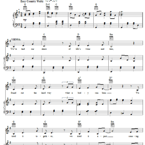 Joel Higgins We've Had Our Moments Musik Noten - Piano, Vocal & Guitar Chords - 52606-0