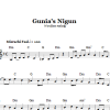 Joel N. Eglash Gunia's Nigun (Wordless Melody) Musik Noten - Lead Sheet / Fake Book - 66579-0