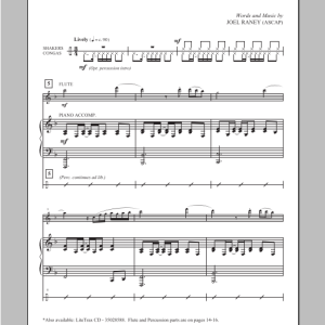 Joel Raney Song Of Pentecost Musik Noten - SATB Choir - 93843-0