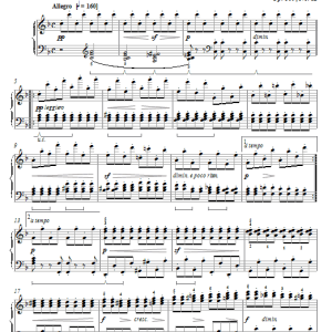 Johann Friedrich Burgmuller Awakening In The Woods Musik Noten - Piano Solo - 72167-0