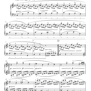 Johann Friedrich Burgmuller Confidence Musik Noten - Piano Solo - 72164-0