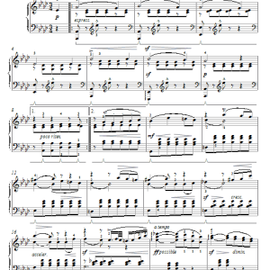 Johann Friedrich Burgmuller Morning Bell Musik Noten - Piano Solo - 72173-0