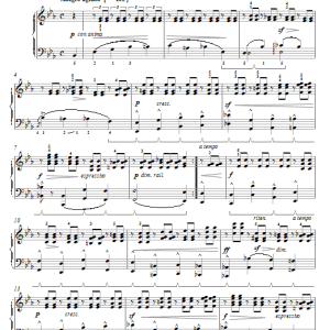 Johann Friedrich Burgmuller Parting Musik Noten - Piano Solo - 72171-0
